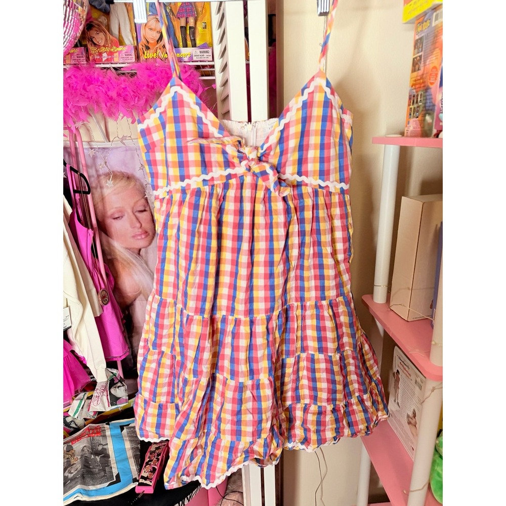 English Factory Gingham Size Medium dress‎ - Picture 2 of 6